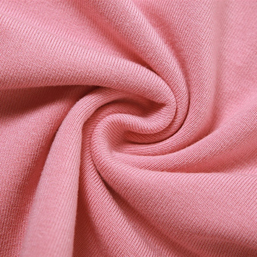 Pink Angel Crop Top Material