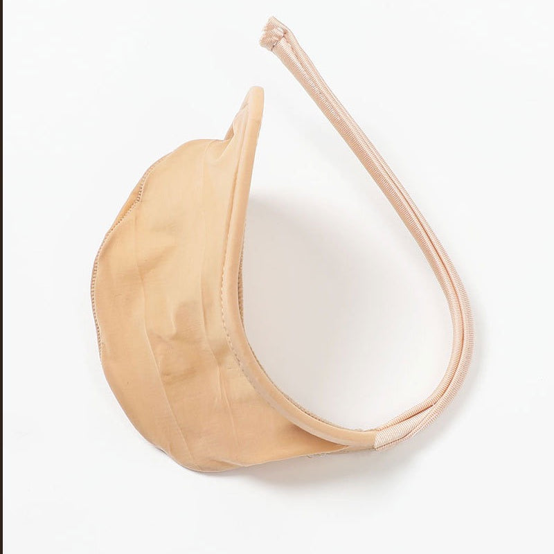 Beige C-String Pouch Thong