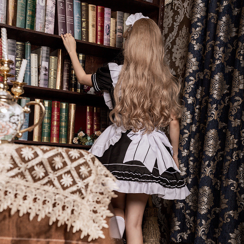 Black Cute Maid Dress - Femboy Fashion
