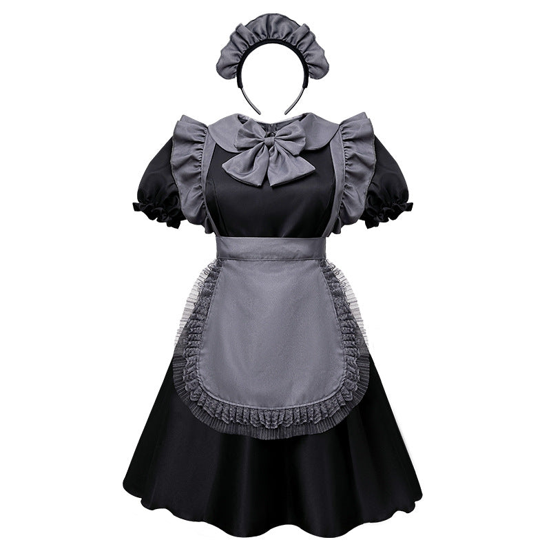 Black maid dress