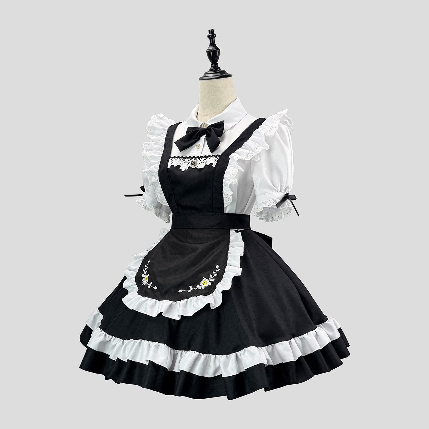 Black maid dress