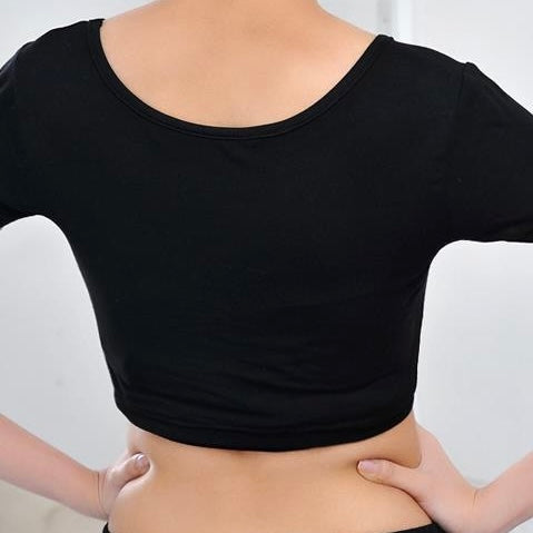 Solid Crop Tee - Femboy Fashion