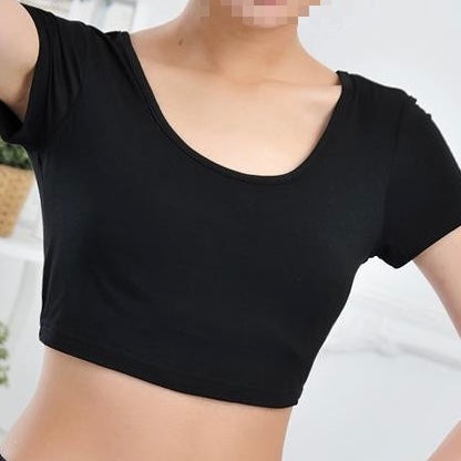 Solid Crop Tee - Femboy Fashion