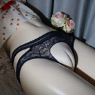 Sexy Cutout Camel Toe Panty - Femboy Fashion