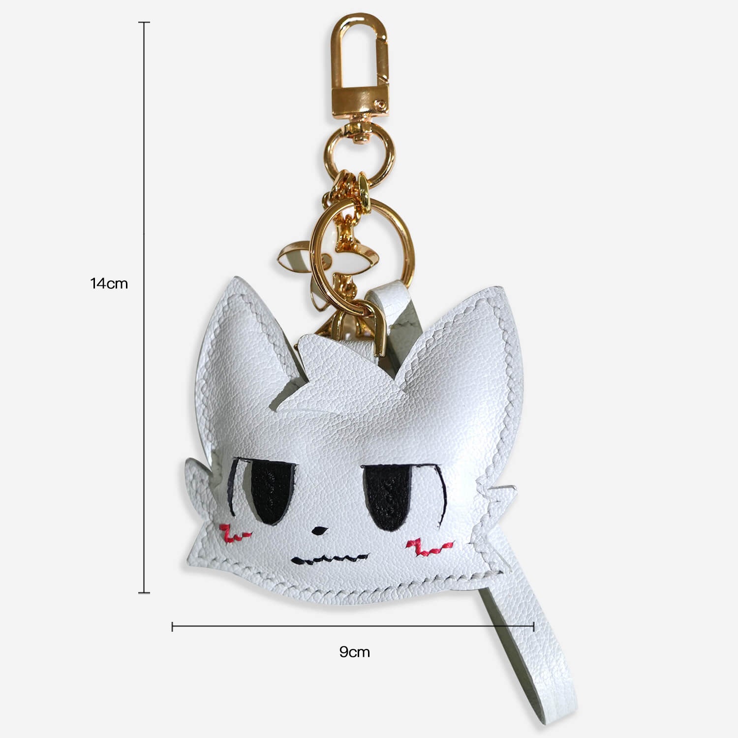 Leather Boykisser Keychain Size