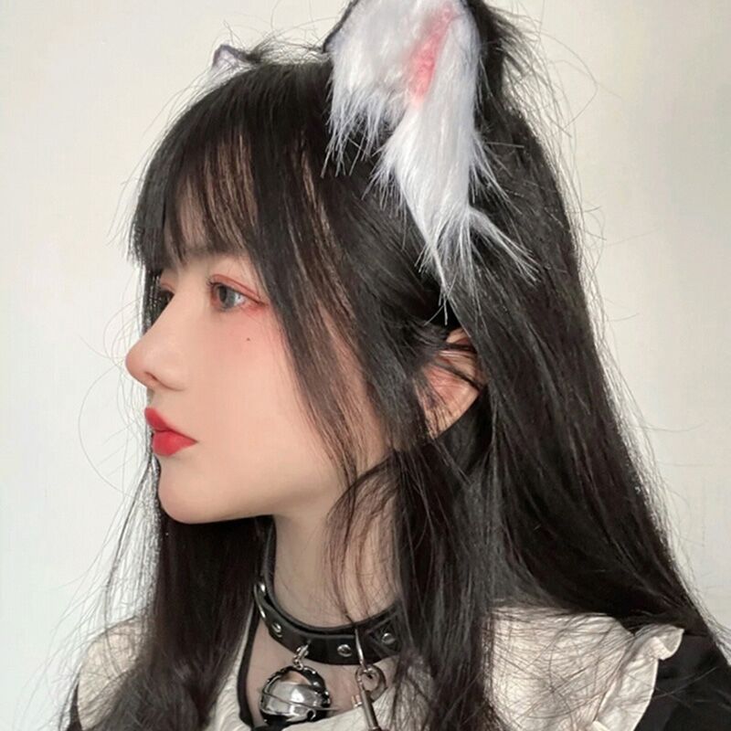 Cat Ears Headband With Bell - Femboy Fashion