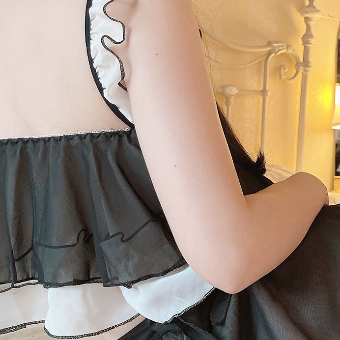 Cat Maid Lingerie Back - Femboy Fashion