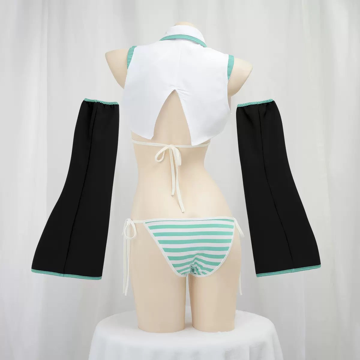 cosplay anime lingerie set back