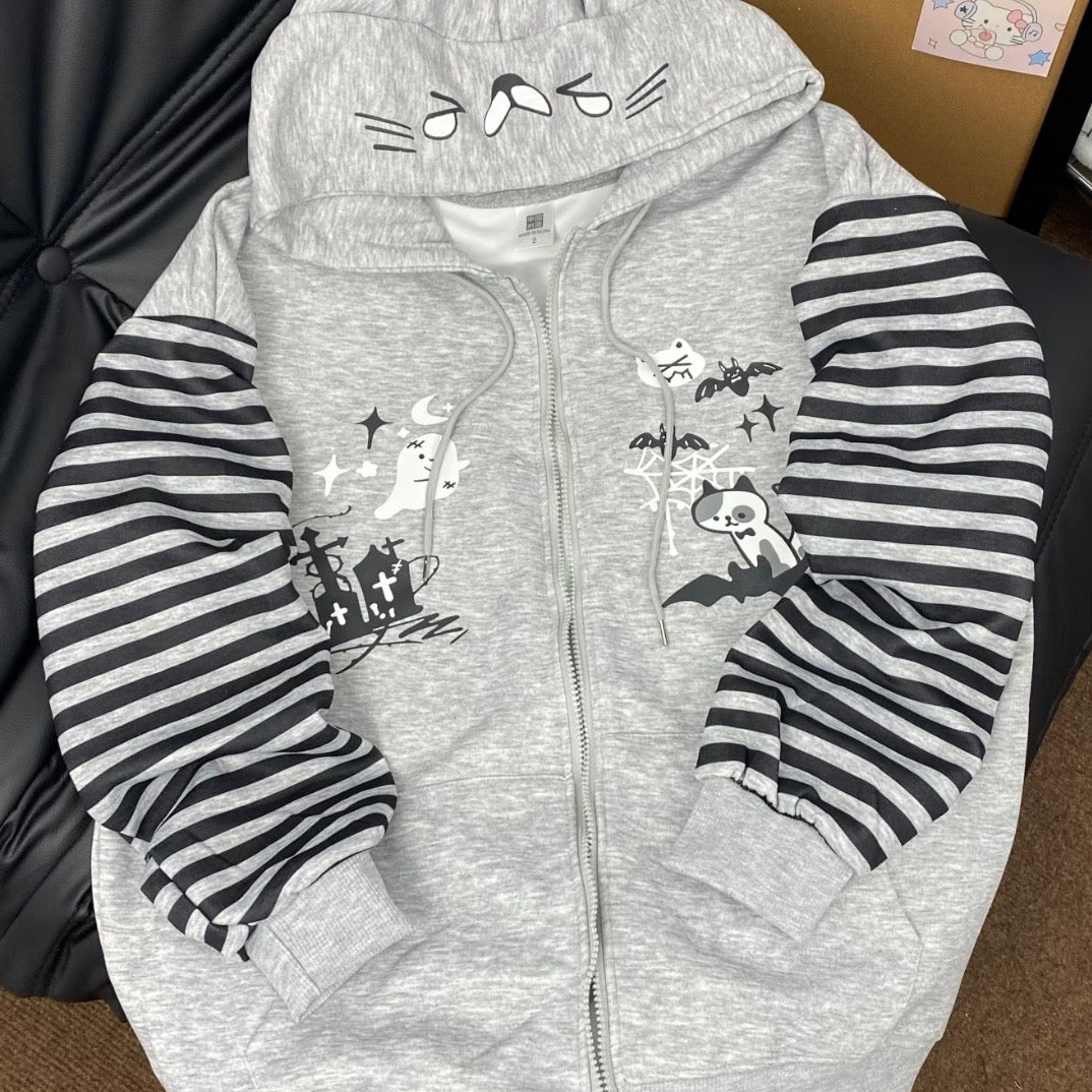 Cute Graphic Hoodies - Femboy Fashion