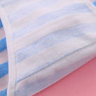 Blue and White Stripe String Panties Detail - Femboy Fashion