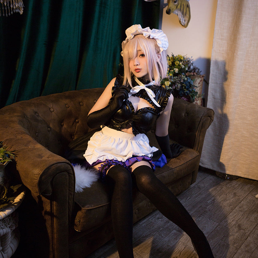 Fate Grand Order Mash Kyrielight Maid Dress - Femboy Fashion