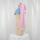 Femboy cute game over cropped hoodie side