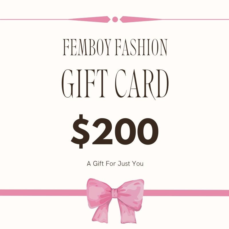 Femboy Fashion 200 Dollars Gift Card - Femboy Fashion