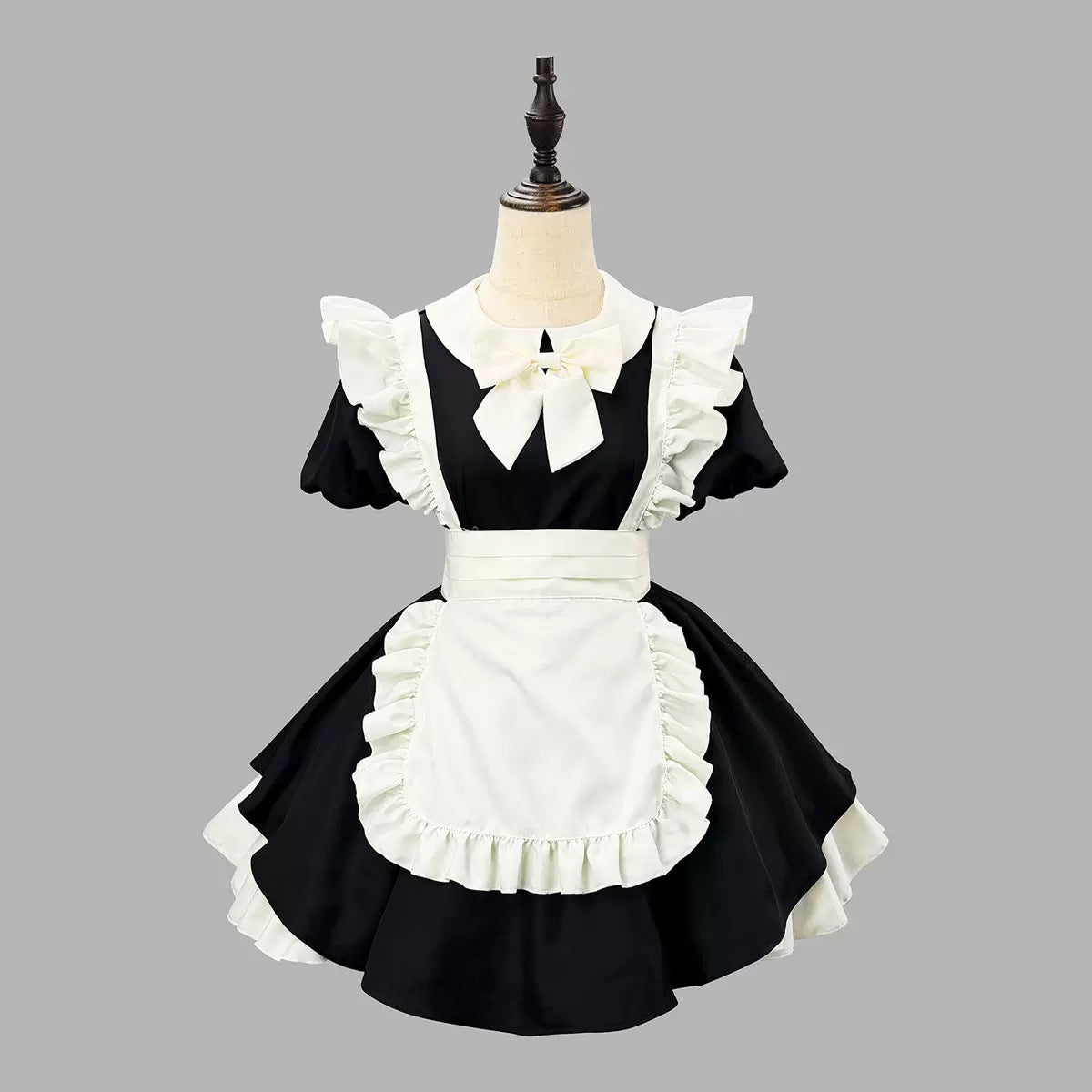 Black Cute Maid Dress - Femboy Fashion