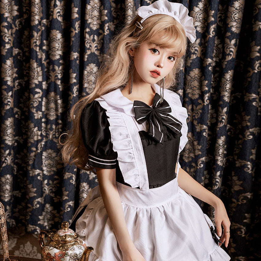 Black Cute Maid Dress - Femboy Fashion