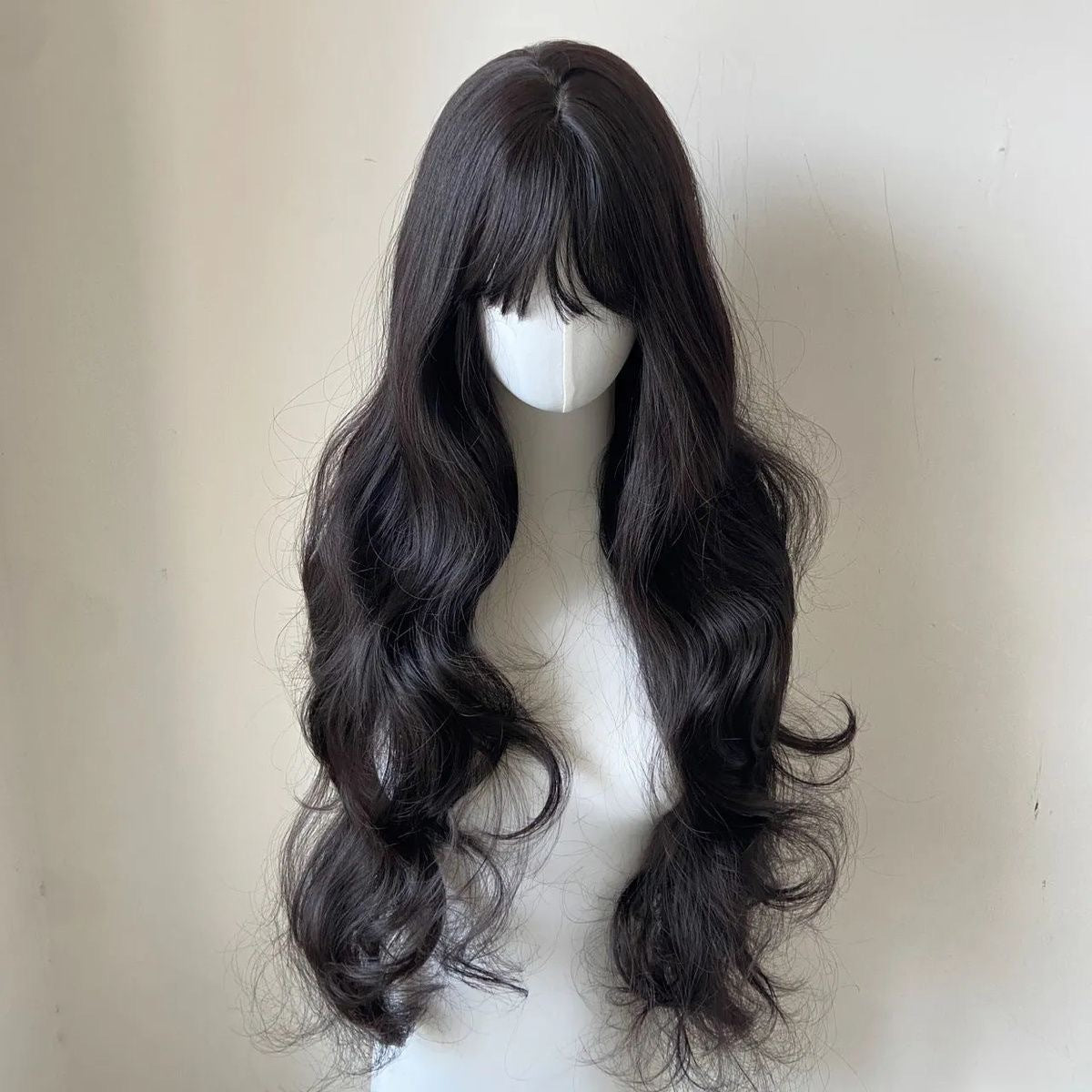Femboy Loose Body Wave With Bangs - Femboy Fashion