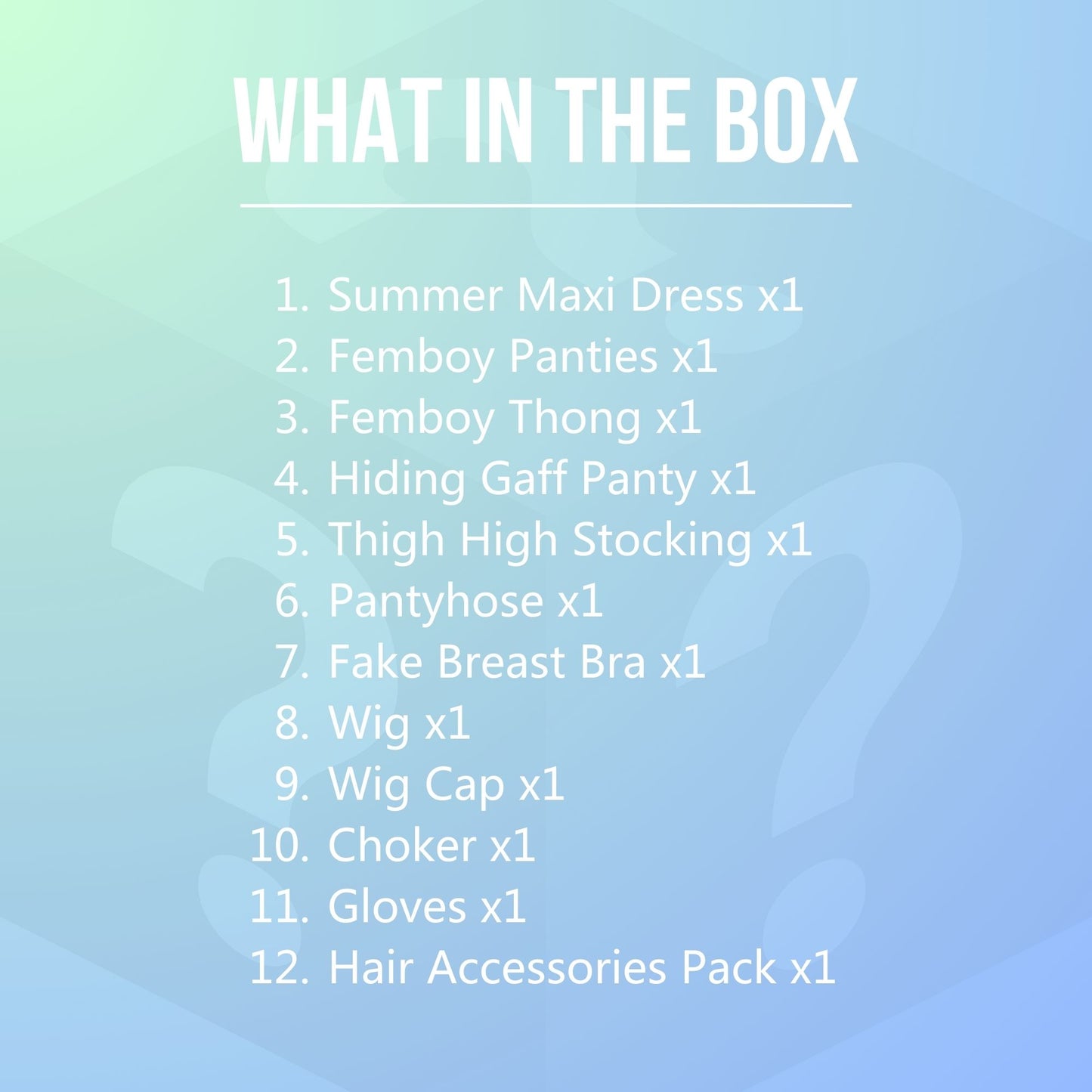 Femboy Starter Kit - Summer Maxi Dress Mystery Box - Femboy Fashion