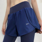 Femboy wear black elastic leggings with pockets