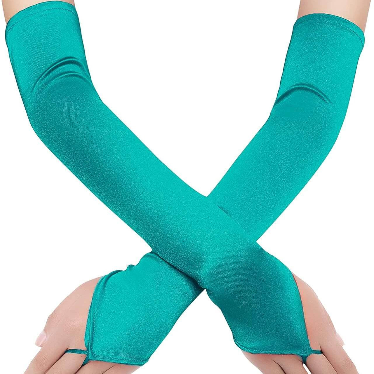 Femboy wear cute finger loop gloves