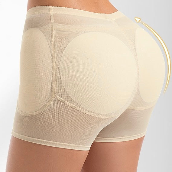 Femboy wear translucent butt lifter boyshorts panties back