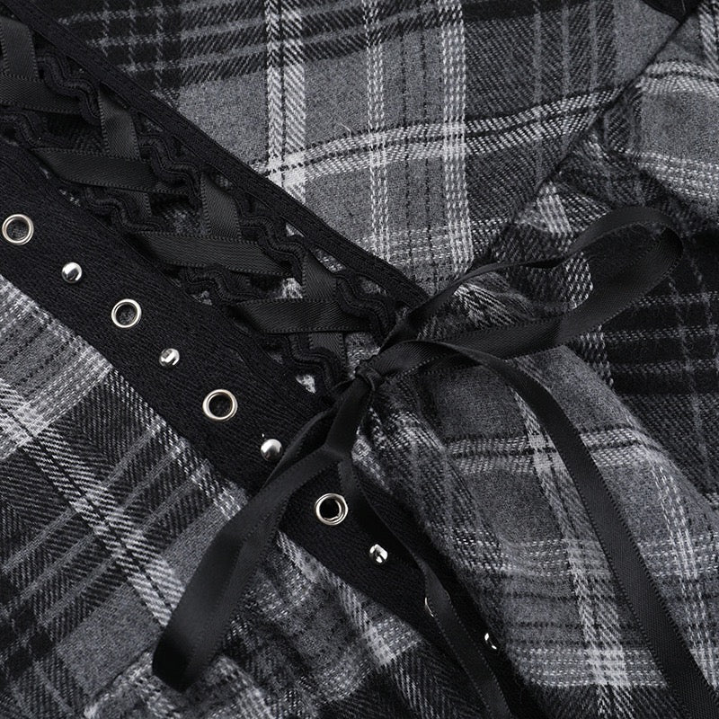 Gothic Black Sundress - Femboy Fashion