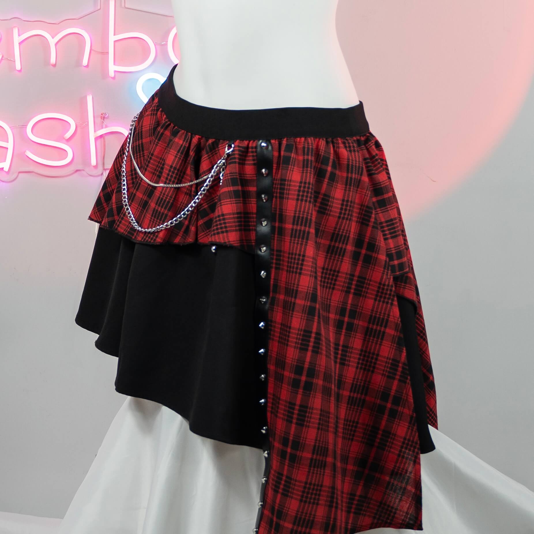 Femboy's Gray Cake Short Skirt - Femboy Fashion