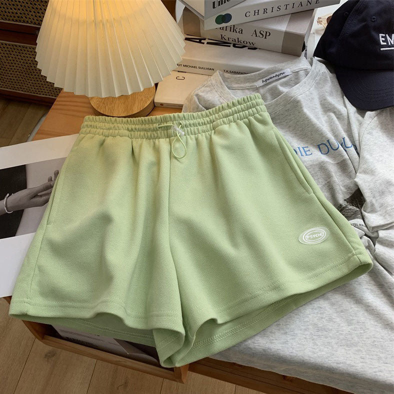 Green Waffle Knit Shorts - Femboy Fashion