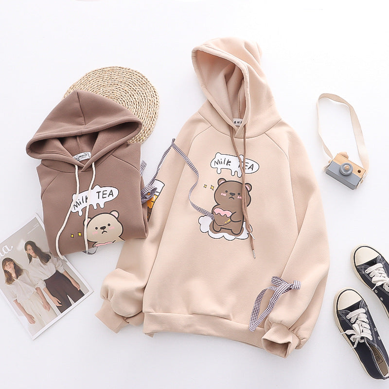 Cute Bear Hoodie - Femboy Fashion