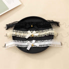 Lace Ruffle Choker With Bow Bell - Femboy Fashion