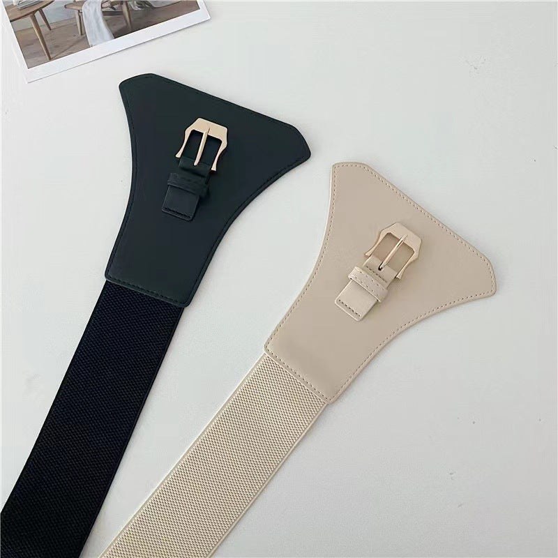 Leather Corset Waist Belt - Femboy Fashion