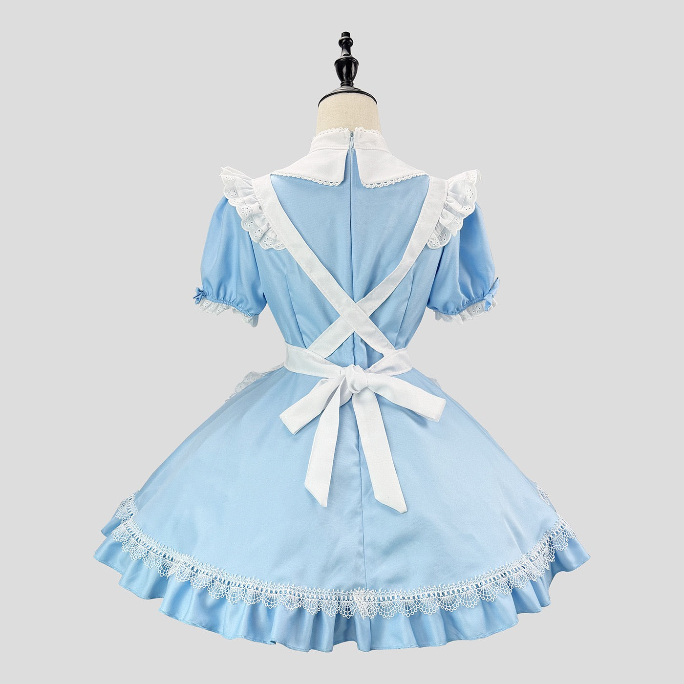Light Blue Maid Dress Cosplay - Femboy Fashion
