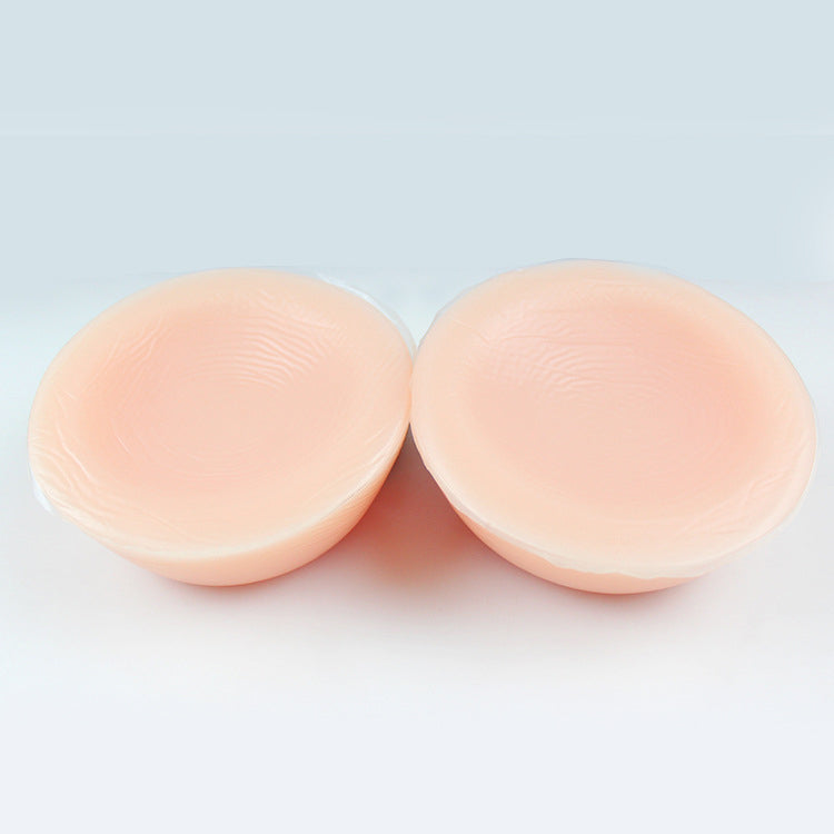Round Silicone Breast Forms Back - Femboy Fashion