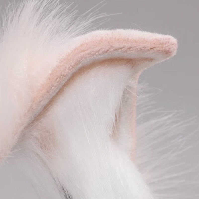 Pink Cat Ears Headband Detail - Femboy Fashion
