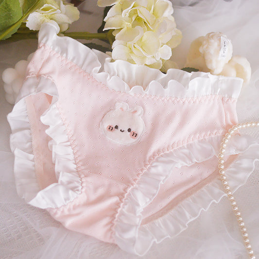 Pink Cute Cotton Panties - Femboy Fashion