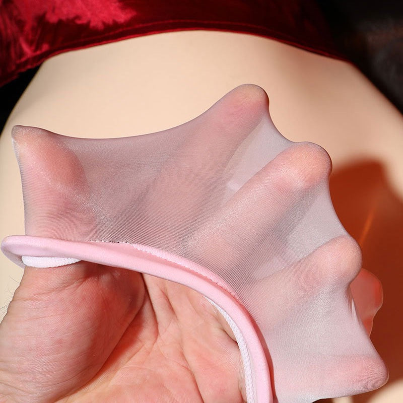 Pink C-String Pouch Thong