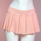 Pink Micro Mini Skirt For Femboy