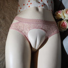 Sexy Cutout Camel Toe Panty - Femboy Fashion