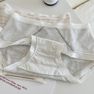 Plus Size Striped Mesh Panties Buttom