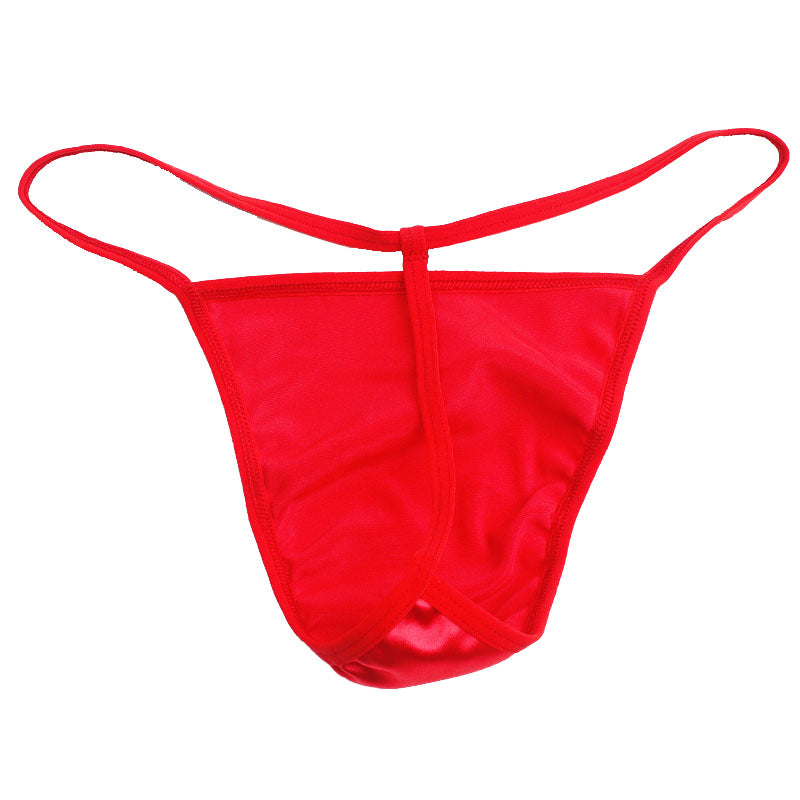 Mens G-String Thong Underwear Red - Femboy Fashion
