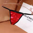 Sexy G String Thong Panty Red - Femboy Fashion