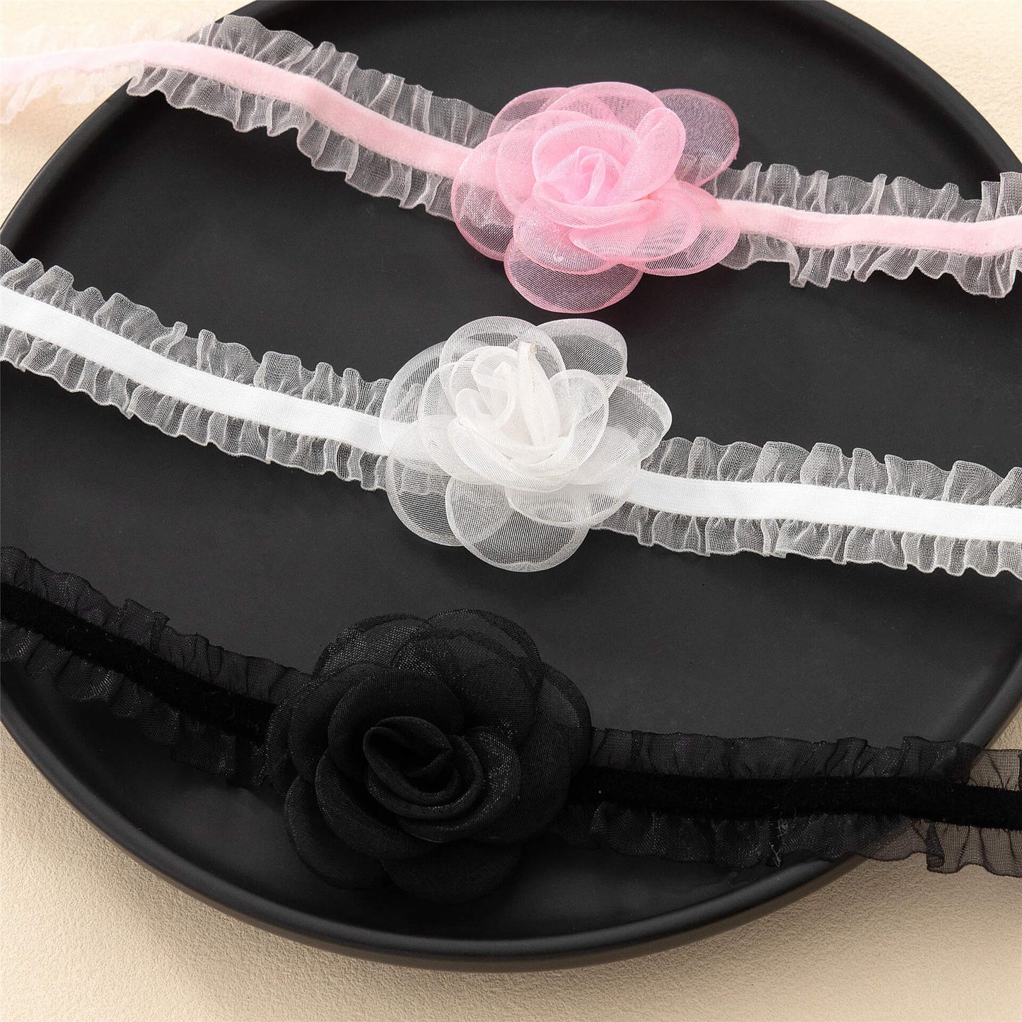 Lace Choker With Flower for Femboy - Femboy Fashion
