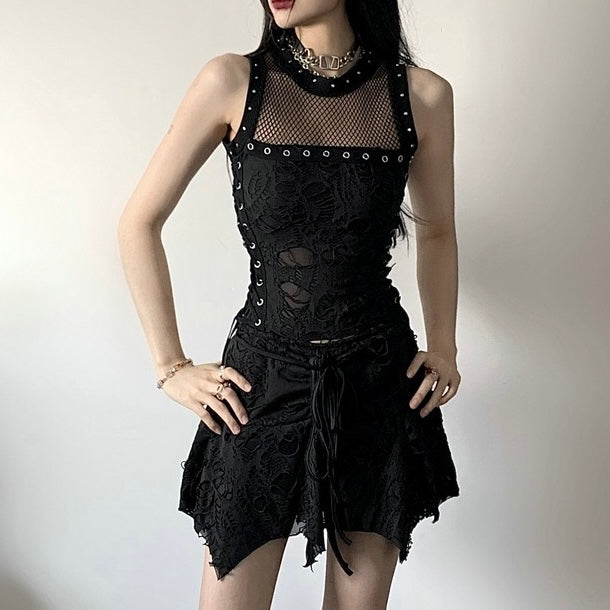 Sexy Lace Skirt Front