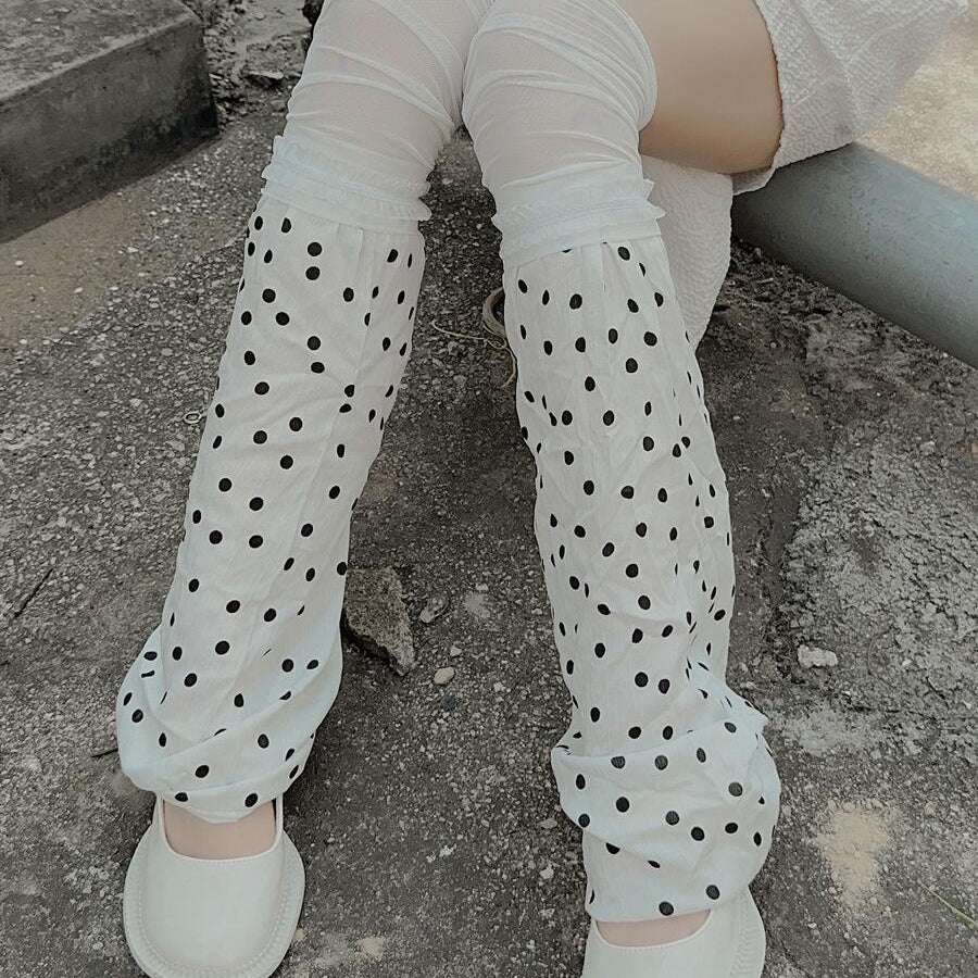 Printed Leg Warmers - Femboy Fashion