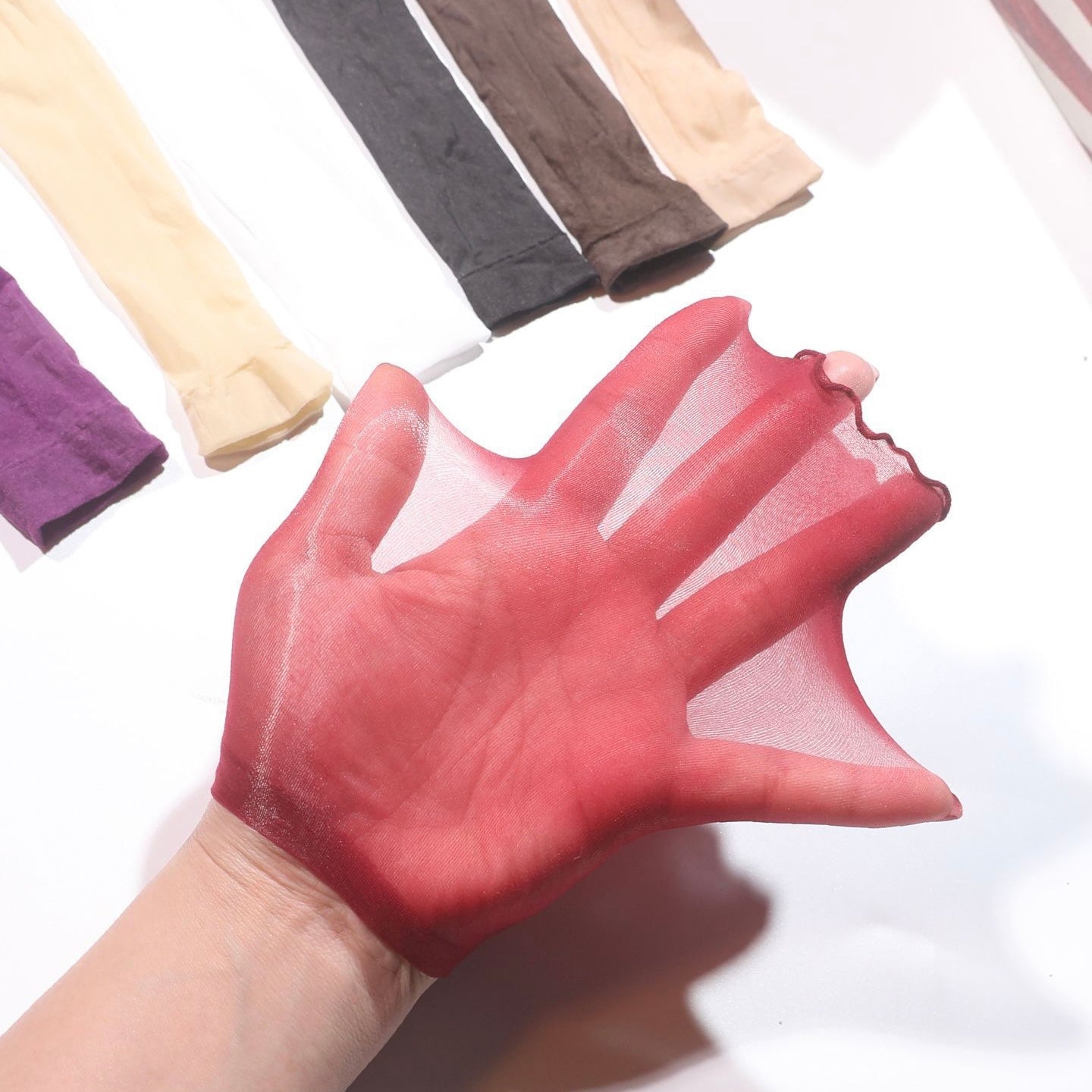Red sheer cock sock