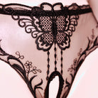 Lace See Thru Crotchless Panties - Femboy Fashion
