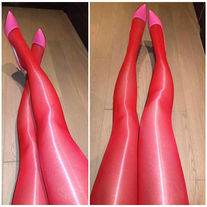 Sexy Crotchless Pantyhose - Femboy Fashion