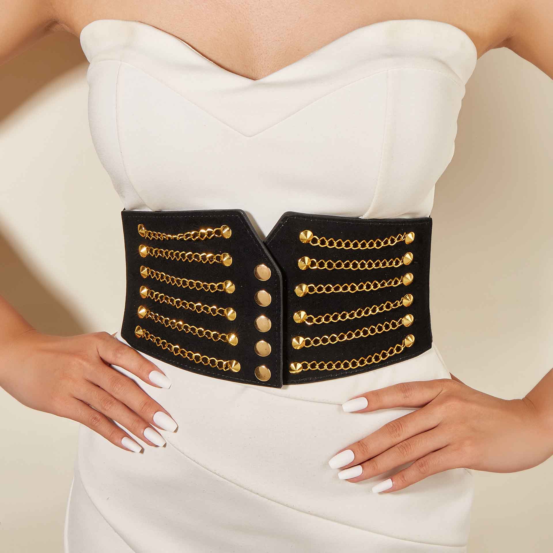 Steampunk Corset Waist Belt for Sale - Femboy Fashion