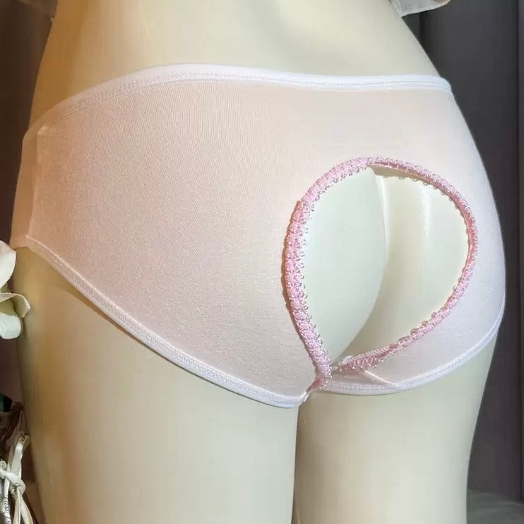 Sweet Camel Toe Panty With Bow - Femboy Fashion