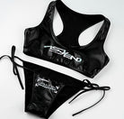 Sexy Black And White Leather Lingerie - Femboy Fashion