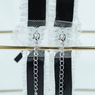 Black and white sweet lolita maid choker